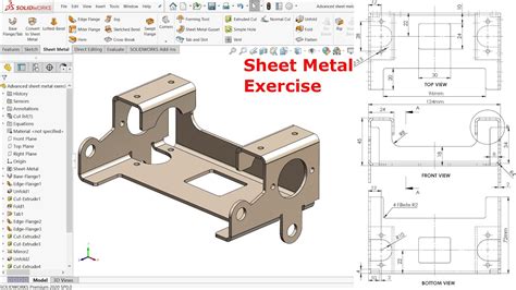 sheet metal models for practice pdf|solid practice sheet metal.